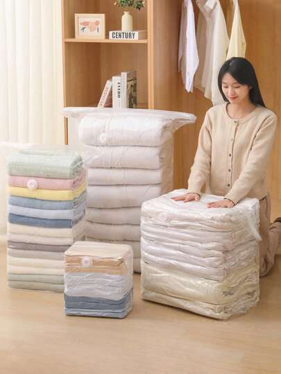 Túi đựng đồ gấp gọn dung tích lớn - Thích hợp để đựng chăn ga gối đệm, quần áo, gối, mền - Sử dụng được trong nhà, phòng ngủ, ký túc xá, tủ đựng đồ spa, không cần điện.