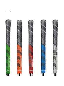 6pcs Durable Golf Club Grips, Anti-Slip Technology, All-Weather Performance - Multicolor - View 1