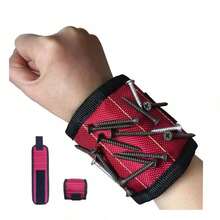 Magnetic Tool Wristband - Hold Screws, Nails & Drill Bits Securely | Must-Have DIY Accessory For Handymen, Dads & Moms | Hands-Free Tool Organizer - Upgraded Version In Multiple Colors - View 12