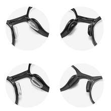Bộ 10/15/20/25 miếng đệm mũi kính mắt bằng silicon - Miếng đệm mũi kính mắt chống trượt, kính chống trượt, miếng đệm mũi kính mắt thời trang - Nhiều màu - Xem 2