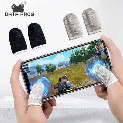 DATA FROG 透气游戏手柄指套 防汗游戏拇指套 手指拇指套 适用于 和安卓