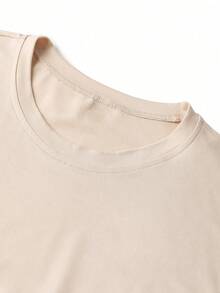 GRDR Men's Summer Printed Round Neck Casual Tank Top - Apricot - View 7