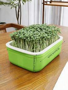1个豆芽种植器，发芽装置，水培小麦草种植盘，家用无土栽培发芽盘 - 育苗盆 - 查看 3