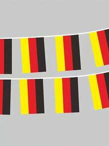 14cm X 21cm National Flag Pennant String, Durable Polyester Fabric, Perfect For Holiday Gifts, Suitable For Balcony, Garden, Stadium Decoration, Sports Events, Festivals, Lawns, Courtyards, Outdoor, Street Parties, Holidays, Birthdays, Graduations, 2026 Football Decor, Football Fans Decoration, USA Canada Mexico Football Cup, World Cup Decoration - Multicolor - View 7