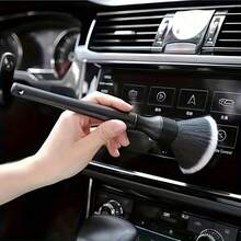 Bộ 1/2 chổi vệ sinh khe gió điều hòa ô tô, màu đen, kiểu dài/ngắn tùy chọn, chổi làm sạch khe hở ô tô, lông mềm không làm hư hại nội thất, làm sạch bụi bẩn chính xác, dụng cụ vệ sinh điều hòa ô tô. - Bàn chải vệ sinh màu đen - Xem 12