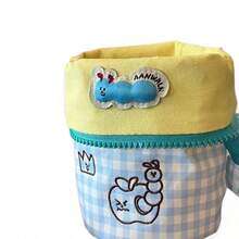 日式竖款翻盖铅笔袋，大容量铅笔盒，学生文具收纳管 - 多色 - 查看 3