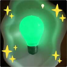 1pc Glow-In-The-Dark Squeeze Toy, Stress Relief Toy, Fun Vent Tool, Slow Rebound Finger Pressure Relief Gadget - Multicolor - View 4