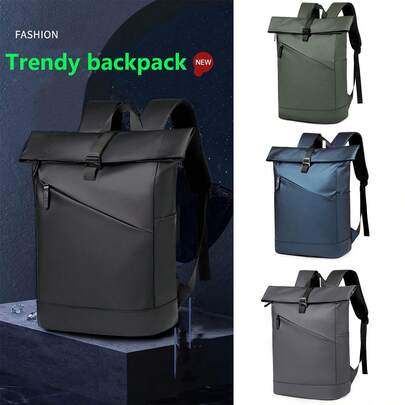 男士大容量笔记本电脑背包，休闲通勤旅行背包，商务办公包，时尚款