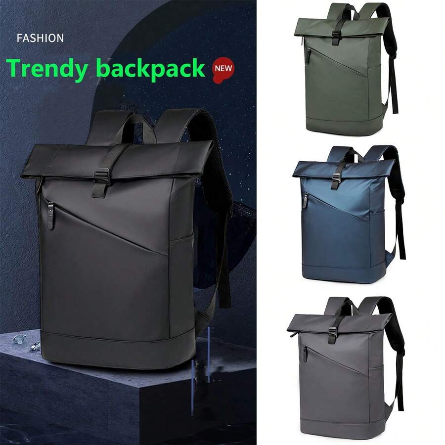 Ba lô đựng laptop dung lượng lớn dành cho nam, ba lô đi làm, du lịch, công sở, thời trang. - Nhiều màu - Xem 1