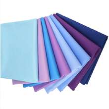 8 miếng vải cotton trơn 20 x 25cm dùng cho thủ công mỹ nghệ, may vá, chắp vá, làm sổ lưu niệm, nghệ thuật thủ công. - 8 chiếc, kích thước 20*25cm - Xem 10