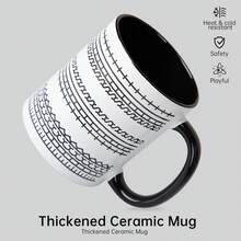 Funny Cuss Hidden Message Coffee Mug Unique Gift For Work Bestie Women Men Boss Coworkers Colleague Friend Retirement Christmas Gifts Stylish Drinkware - màu đen - Xem 4