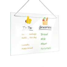 Reusable Acrylic Weekly Planner Board, Erasable Hanging Organizer For Classroom, Reusable To-Do List Memo Board With Rope, Teacher's Schedule Board, Classroom Management Tool, Children's Daily Routine Chart, Home Learning Plan Board, Office School Home Hanging Reminder Board - Handwriting Tablet - View 7