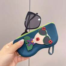 Silicone Glasses Bag, Small Item Storage Bag, Waterproof Glasses, Cosmetic And Coin Purse, Dustproof Multifunctional Storage Bag - Hồng - Xem 6