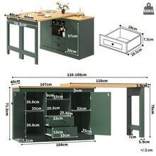 Storage Cabinets - Green - View 2