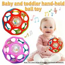 4-Color Handheld Ball - Soft Grasping Ball Rattle With Bell , Designed With A Hollow Structure For Easy Handling, Perfect For Early Development In Infants, Great Holiday Present - Multicolor - View 6
