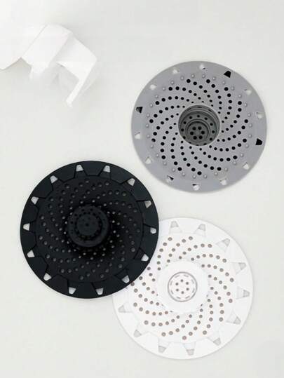 1 Silicone Floor Drain Plug, Sink Anti Clogging, Bathroom Floor Drain Plug, Silicone Kitchen Deodorizing Plug, Drainage Floor Drain Filter Screen, Suitable For Home Showers And Sinks, Kitchen And Bathroom Hair Collectors, Insect Proof Drain Outlet