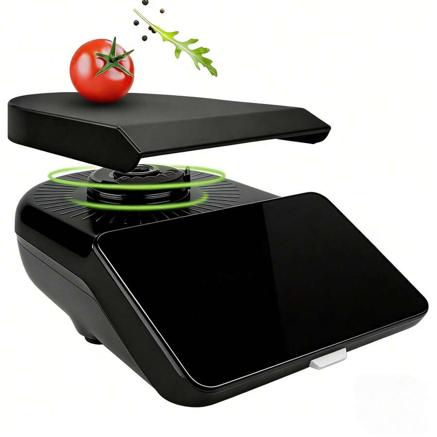 1pc Thermomix TM7 Screen Protector / TM7 Screen Protection Cover / TM7 Food Processor Precision Weighing Tray, Flexible And Shatter-Resistant, Scratch-Resistant And Wear-Resistant, Screen Protection Accessories And Baking Measurement Accessories, A Great Kitchen Baking Gift Item - Black - View 1