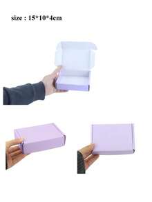 1pc Macaron Color Gift Box, Rectangular Or Square Shape, Suitable For Holiday Gifts, Birthday Gifts, Packaging/Shipping/Apparel Packaging, Storage Box - Multicolor - View 30