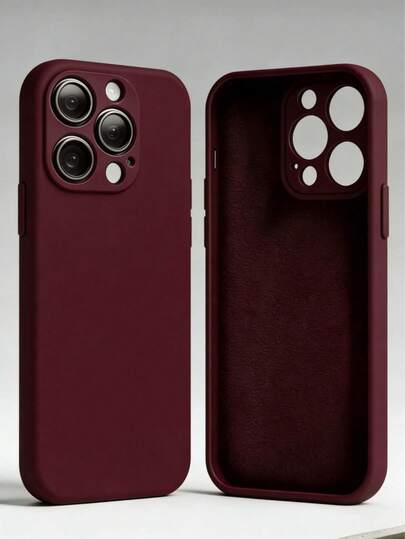 Funda de teléfono de silicona a prueba de golpes y antihuellas de grado militar con forro de franela, compatible con iPhone 17/17 Air/17 Pro/17 Max/16/15/14/13/12/13 Mini, Galaxy A56 5G/S23 Ultra, Honor y talla grande. Adecuado como regalo de cumpleaños para novia/novio y regalo de vacaciones.