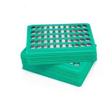 AG13/LR44 工业包装 1.55V 150mAh 大容量纽扣电池，兼容助听器、玩具和计算器。 - 查看 5