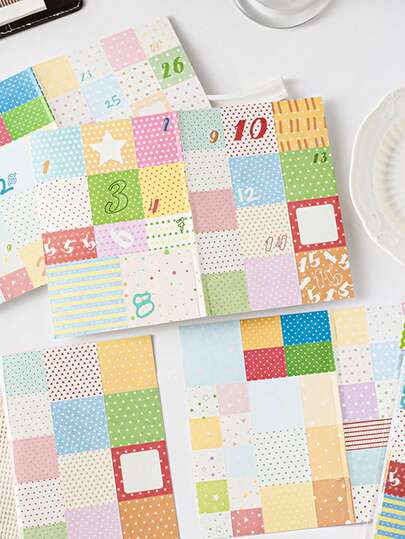 1 Sổ tay kèm sticker nhiều màu sắc, hình dán dễ thương, thuộc bộ sưu tập Useless Happiness, thích hợp làm quà tặng, dùng cho văn phòng, nhà cửa, đánh dấu, dán nhãn, lớp học, đồ chơi giải trí, sổ kế hoạch học sinh, trang trí cổ điển, vật liệu thủ công DIY.