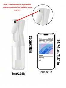 1/2/3pcs Olive Oil Sprayer Bottle, Kitchen Oil Mister, Household Creative Oil Mist Bottle, Suitable For Salad, BBQ, Kitchen, Baking, Camping, Picnic, Kitchen Supplies, Garden Spray Bottle, Mother's Day Gift - Multicolor - View 12