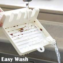 1 Giá đựng dụng cụ nấu nướng đa năng, bao gồm giá để thìa/muỗng/muỗng múc canh, khay hứng nước và giá để nắp nồi, giá chống nhỏ giọt cho dụng cụ nhà bếp, giá đựng dụng cụ nhà bếp đa năng kèm giá để nắp nồi. - Xám - Xem 7