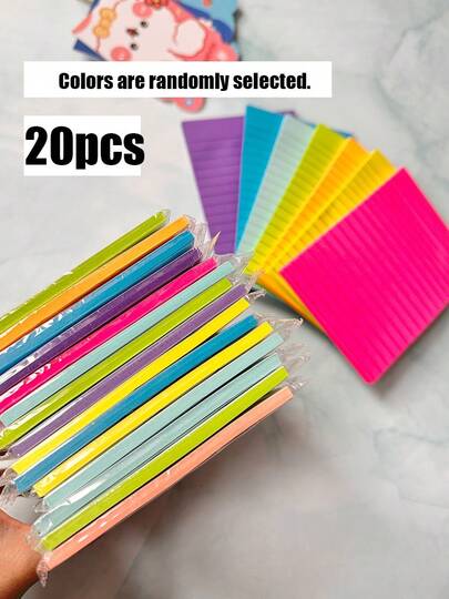 دفتر مذكرات ملصقة ذاتية اللصق بخطوط أفقية ملونة 45/270/360/450/900 صفحة | ألوان متنوعة بأنماط شريطية عشوائية، مناسبة للطلاب والاستخدام المكتبي. مذكرات ملصقة كبيرة الحجم، مذكرات ملصقة مع خطوط (للملاحظات والتهاني في المناسبات الخاصة مثل الأعياد والأعياد الميلادية والحياة اليومية وحفلات التخرج وعيد الأب وعيد الأم والتخرج والزفاف وما إلى ذلك). عودة إلى المدرسة، لوازم مكتبية للدراسة، مدرسة، مذكرات ملصقة، لوازم مدرسية زخرفية.