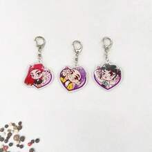 Hasbro K-POP 亚克力钥匙扣，K-POP：猎巫女团亚克力吊坠 - 紫髮 - 查看 2