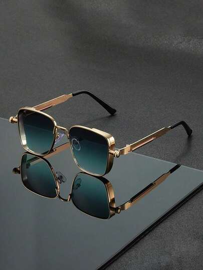 1 pieza Gafas de estilo vintage steampunk, elegantes y unisex para todas las estaciones