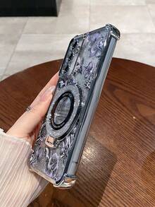 1个电镀防摔边角手机壳，兼容 17 Pro Max/16 Pro Max/15/14 Pro/13/12/11/XR/XS Max/8，Galaxy S25/S24/S23/S22系列，A05，A35，A55 - 銀色 - 查看 3