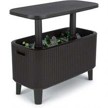 Cocktail Table, Polypropylene, Anthracite Grey - Default - View 2