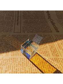 光学玻璃 X 型双折射立方体：RGB 组合分光棱镜，教育礼品，课堂物理教具，适合 14 岁及以上人群 - 彩色 - 查看 9