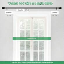 1 Thanh treo rèm chịu lực cao, có thể điều chỉnh, phù hợp với cửa sổ từ 36 - 148 inch, có đầu trang trí hình nón, bộ thanh treo rèm màu đen kèm giá đỡ, thích hợp cho rèm cửa sổ và phòng tắm, trang trí nhà cửa, rèm phòng ngủ, đường kính thanh treo rèm 1 inch. - Hình nón - Màu đen - Xem 7