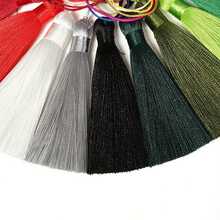 10pcs 8cm Fashion Polyester Tassel Pendant, Suitable For DIY Necklace, Earring, Jewelry Making And Decoration - 8CM Tassel - View 8