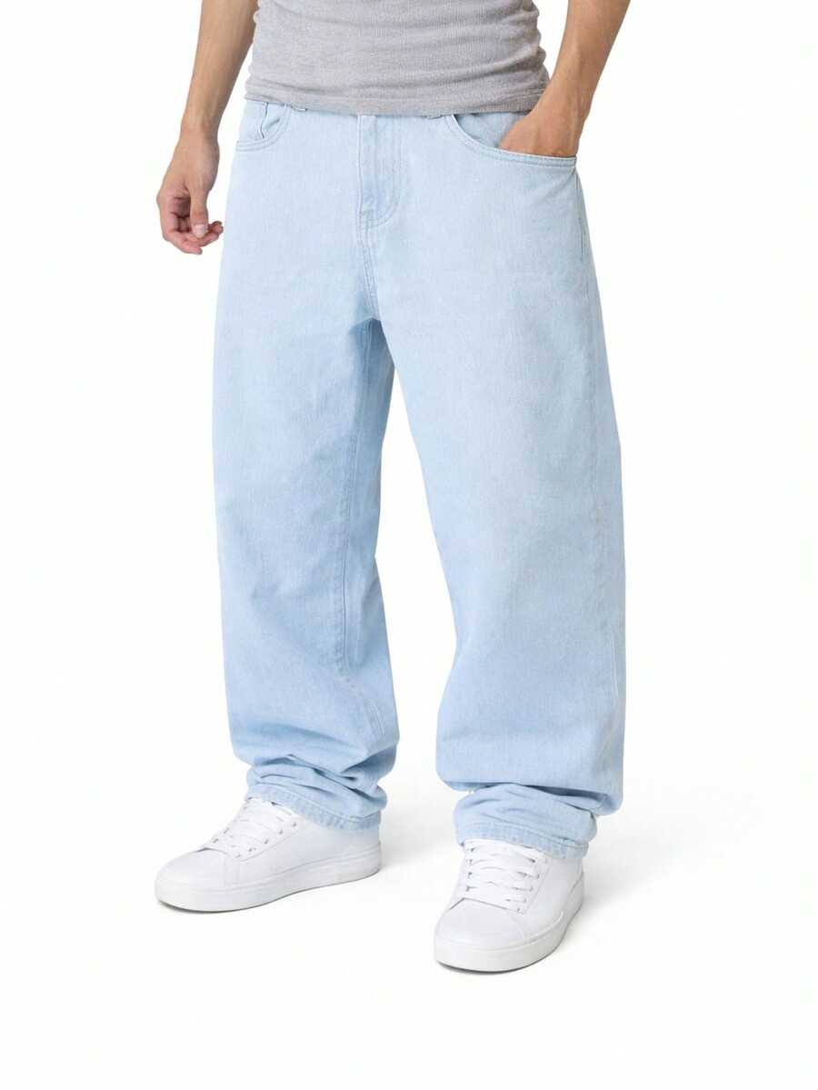 Premium Black Balloon Pants | Exclusive Visionaries Streetwear Baggy Jeans - Clara Premium - View 1