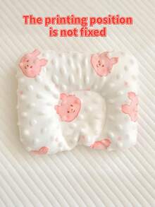 1 chiếc gối định hình cho trẻ sơ sinh, phù hợp cho bé từ 0-6 tháng tuổi, được thiết kế để bảo vệ cột sống của bé (Nên giặt tay) - Nhiều màu - Xem 8