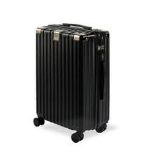 Suitcase, Carry Case, Small Size, With Stopper, Corner Pads, Shockproof, USB Port, Smartphone Stand, Cup Holder, Hook, Silent, 360 Degree Rotation, Double Casters, Lightweight, Multiple Storage Pockets, Combination Lock, Overseas, Domestic, Travel, School Trip, Sc307 - 黑色 - 查看 13