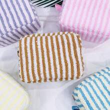 Personalized Bridesmaid Makeup Bag, Tulle Girls Makeup Bag, Large Capacity Makeup Bag, Bridesmaid & Bride Gift, Cosmetic Storage Bag, Embroidered Toiletry Bag, Embroidered Makeup Bag, Bridesmaid Makeup Bag, Bridesmaid Gift, Women's Gift, Personalized Gift, Wedding Party, Gift, Bridesmaid Proposal Gift - Multicolor - View 6