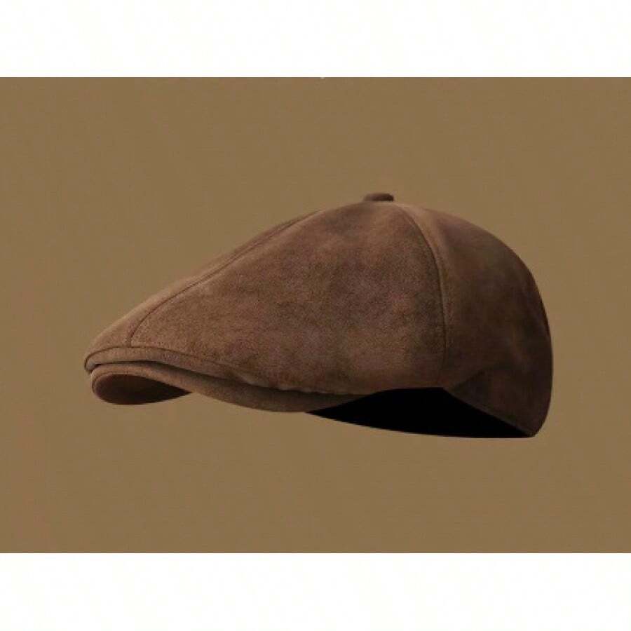 Kvinnors baskerhattar - brun - Visa 1