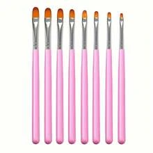 Bộ 8 cọ vẽ móng nghệ thuật, dụng cụ thiết kế móng nghệ thuật, cọ tạo hình móng 3D, bút vẽ móng acrylic, cọ vẽ móng nghệ thuật dùng tại nhà và tại salon - Nhiều màu - Xem 13