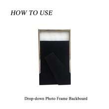 Double Layer Ridged Silver Plated Metal Photo Frame 6/7/8 Inch 3D Metal Border Luxury Tabletop Display Picture Frame - 1PC - View 6