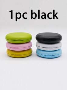 Invisible Aligner Travel Kit, Dental Retainer Case, Magnetic Orthodontic Retainer Box, Denture Box With Mirror, Travel Denture Storage Box, Portable Orthodontic Aligner Case, Dental Retainer Storage Box, Cute Slim Invisible Aligner Case (Suitable For Invisalign), Night Guard Case - Multicolor - View 15