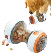 Interactive Dog Puzzle Toys For Boredom, Treat Dispensing Dog Toys, Dogs Enrichment Toy To Keep Them Busy, Treat Dispensing Slow Feeder,Mental Stimulation And Training (Orange) - trái cam - Xem 1