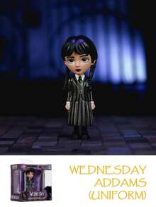 Simba Wednesday Patung Dekoratif Resmi, Figur Logam Buatan Tangan Berukuran 2,5 Inci, - MultiWarna - View 4
