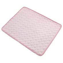 iDestry Thick Cooling Mat For Dogs, Suitable For Cats, Rabbits And Medium/Large Dogs, Curved Cooling Fiber Pad Inside, Non-Slip Washable Pet Outdoor Bed For Summer - Multicolor - View 18