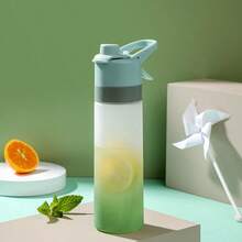 1pc New High-Quality Spray Sports Water Bottle, Outdoor Plastic Spray Cup For Men And Women - Multicolor - View 6