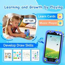 4GB Storage Rechargeable Children's Smart Phone Toy, Educational Games & Camera, Best Kids Birthday Gift - Multicolor - View 3