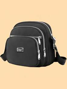 Multi Layered Men's Crossbody Single Shoulder Dual-Use Bag, Simple And Lightweight, Small Outdoor Travel Change, Mobile Phone Bag - Multicolor - View 11