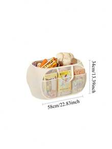 1pc Multi-Layer Storage Basket, Large Capacity Mesh Laundry Basket, Multipurpose Durable, Suitable For Household Clothing Storage, Also Can Store Blocks, Puzzles And Small Models In Children's Room - Multicolor - View 3